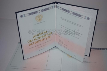 Диплом Аспирантуры 2025г в Кургане