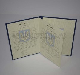 Диплом Бакалавра Украины 1996г в Кургане