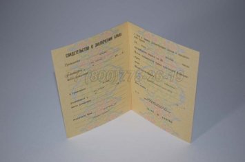 Свидетельство о Браке 1988г РСФСР в Кургане