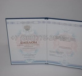 Диплом Колледжа 2022г ГОЗНАК в Кургане