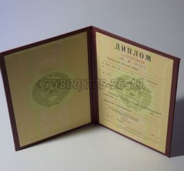 Красный Диплом о Высшем Образовании Советского Союза 1996г в Кургане