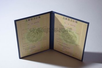 Диплом о Высшем Образовании Киргизской ССР в Кургане