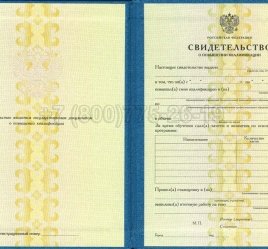 Свидетельство о Повышении Квалификации 2019г в Кургане