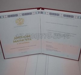 Красный Диплом Магистра 2018г в Кургане