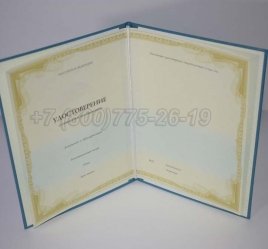 Удостоверение Курсов Повышения Квалификации Учителей в Кургане