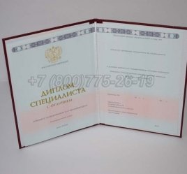 Красный Диплом о Высшем Образовании 2022г ГОЗНАК в Кургане
