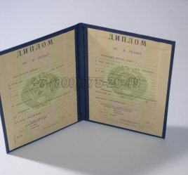 Диплом о Высшем Образовании Украинской ССР в Кургане